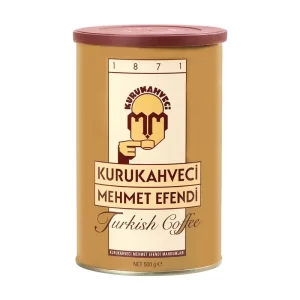 Kurukahveci Mehmet Efendi Türk Kahvesi 500 gr Teneke Kutu