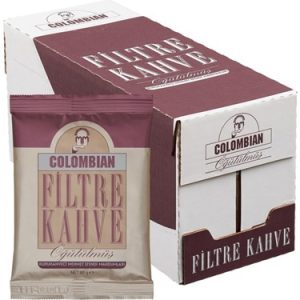 Kurukahveci Mehmet Efendi 80 Gr. Colombian Filtre Kahve 12x80gr
