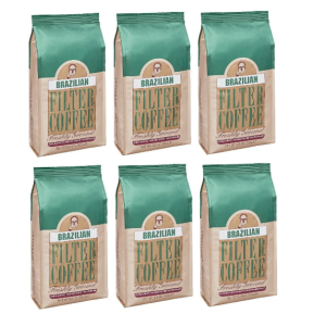 Kurukahveci Mehmet Efendi 250 gr Brazilian Filtre Kahve 6'lı