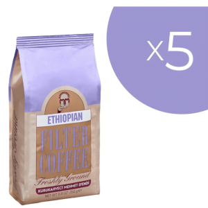 Kurukahveci Mehmet Efendi 250 gr Ethiopia Filtre Kahve 5'li
